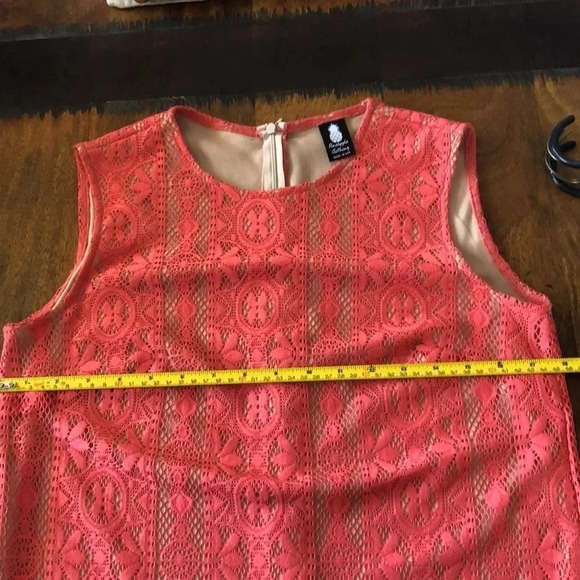 Pineapple clothing lovely lace effect overlay dress. Size small. - Picture 9 of 10